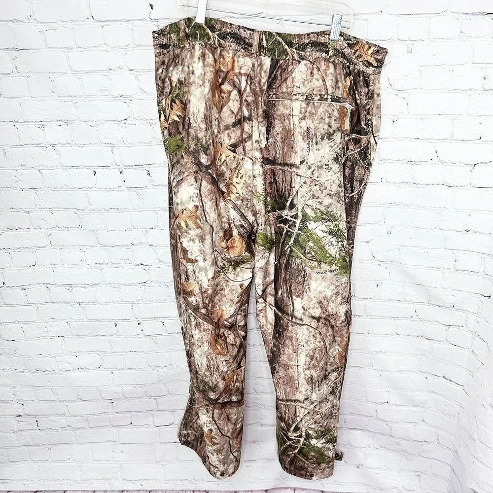 CABELA'S GORE-TEX MESH LINED HUNTING CAMO PANTS - 3XL